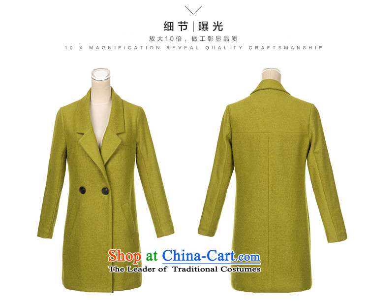 Hhds 2015 autumn and winter coats gross new female Korean? large stylish women in reverse collar Sau San gross? The long cotton jacket female Gray L picture, prices, brand platters! The elections are supplied in the national character of distribution, so action, buy now enjoy more preferential! As soon as possible.