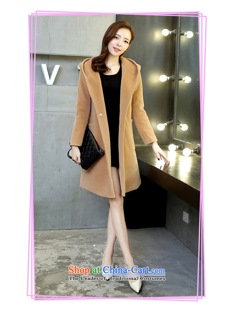 Cooked-hee autumn and winter 2015 new coats female Sau San won? Edition gross coats girls jacket? Long T-8912 pink L picture, prices, brand platters! The elections are supplied in the national character of distribution, so action, buy now enjoy more preferential! As soon as possible.