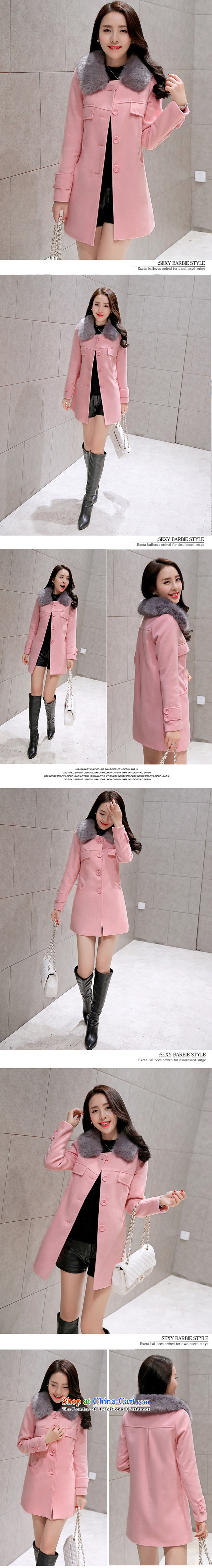 Mr TSANG Yok-mei 2015, Van Gogh autumn and winter load new product version won for a sweet gross coats that long hair? female 3021 pink jacket M picture, prices, brand platters! The elections are supplied in the national character of distribution, so action, buy now enjoy more preferential! As soon as possible.