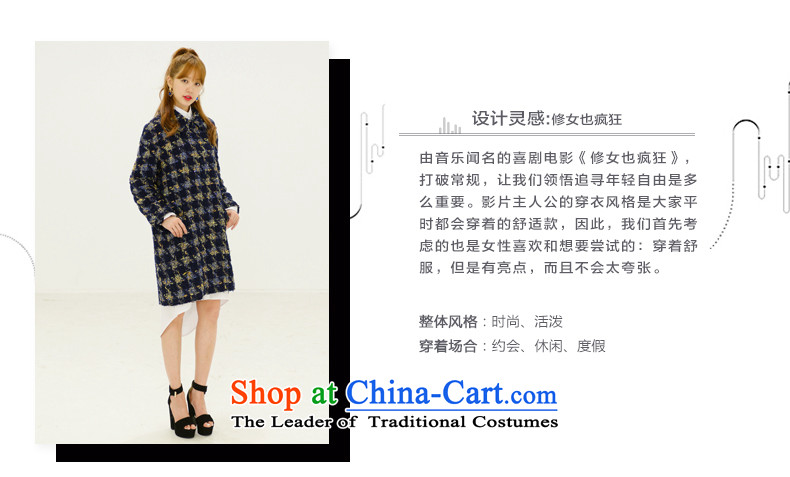 The goddess of the Cayman reinserted Athena Chu Grace with chidori of Athena Chu Cayman?? jacket coat girl (8533210616- deep blue M. picture, prices, brand platters! The elections are supplied in the national character of distribution, so action, buy now enjoy more preferential! As soon as possible.