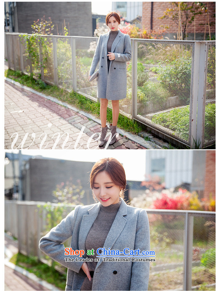 Tie-wool coat female jacket won? Edition cashmere windbreaker, long winter 2015 new coffee-colored S picture, prices, brand platters! The elections are supplied in the national character of distribution, so action, buy now enjoy more preferential! As soon as possible.
