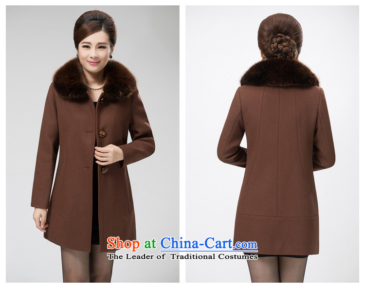 Maydeal Kou 2015 Fall/Winter Collections in the new Elderly Women Cashmere wool coats that it long mother replacing a wool coat middle-aged female-jacket for Gross Gross? purple XL Photo, prices, brand platters! The elections are supplied in the national character of distribution, so action, buy now enjoy more preferential! As soon as possible.
