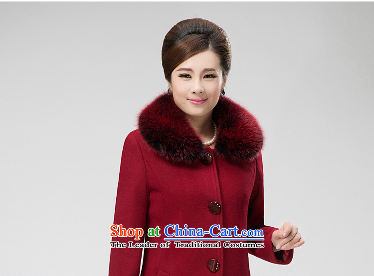 Maydeal Kou 2015 Fall/Winter Collections in the new Elderly Women Cashmere wool coats that it long mother replacing a wool coat middle-aged female-jacket for Gross Gross? purple XL Photo, prices, brand platters! The elections are supplied in the national character of distribution, so action, buy now enjoy more preferential! As soon as possible.