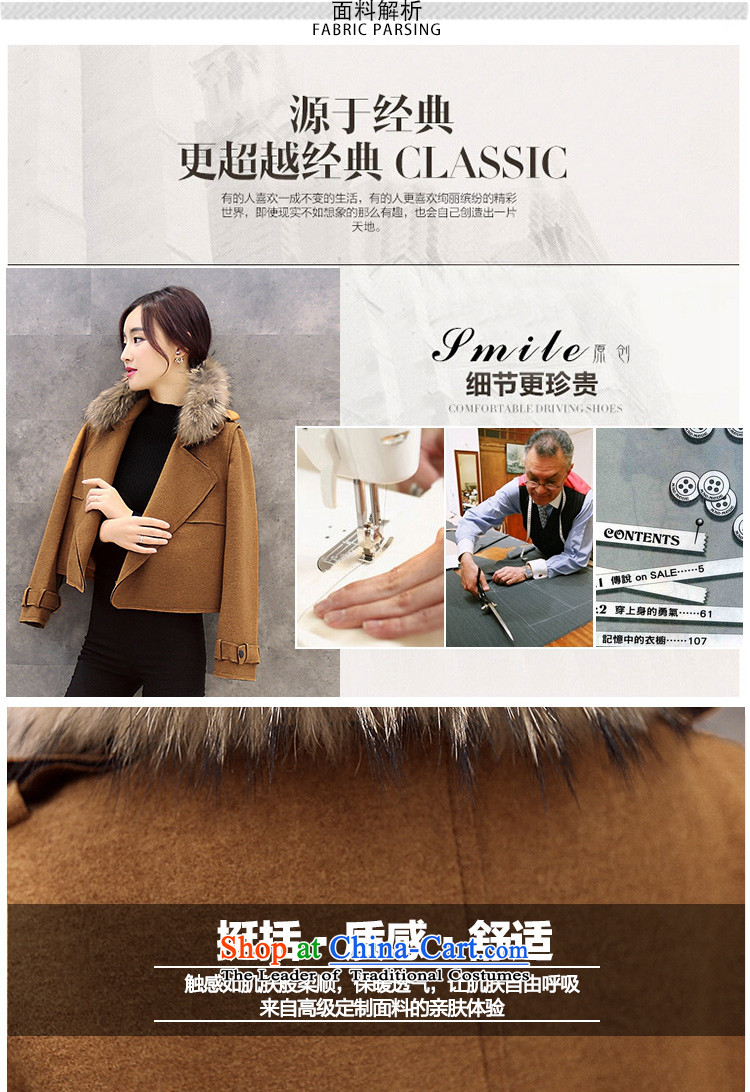 Vera wind fall 2015 gross coats Korean? loose knots a grain of detained video thin really gross lapel cardigan short)? sub-jacket woolen coat female winter M picture, prices, brand platters! The elections are supplied in the national character of distribution, so action, buy now enjoy more preferential! As soon as possible.