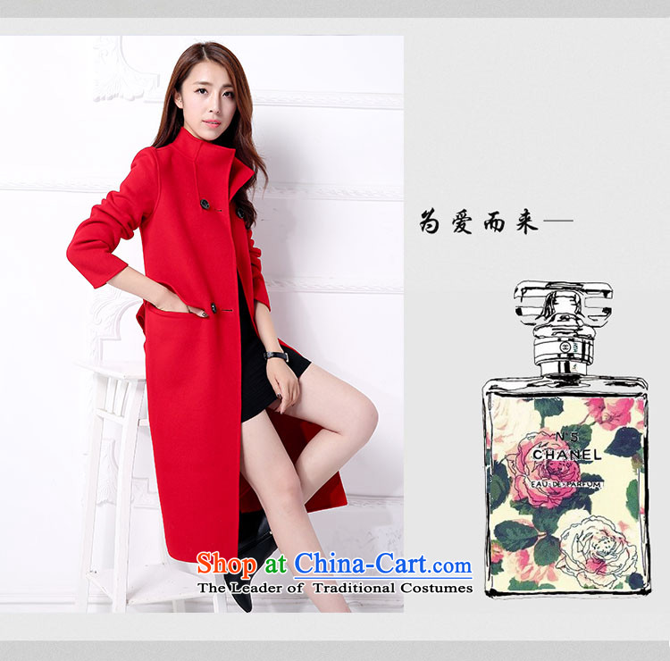 Amman Queen cashmere woolen coat girl in long 2015 new autumn and winter video thin cashmere gross Sau San? with waistband overcoats khaki L picture, prices, brand platters! The elections are supplied in the national character of distribution, so action, buy now enjoy more preferential! As soon as possible.