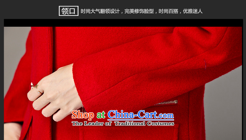 The Eternal Soo-to increase women's code gross? 2015 winter coats thick MM sister autumn and winter in Korean long thick, Hin thin 2 catties red jacket 4XL pictures President, prices, brand platters! The elections are supplied in the national character of distribution, so action, buy now enjoy more preferential! As soon as possible.