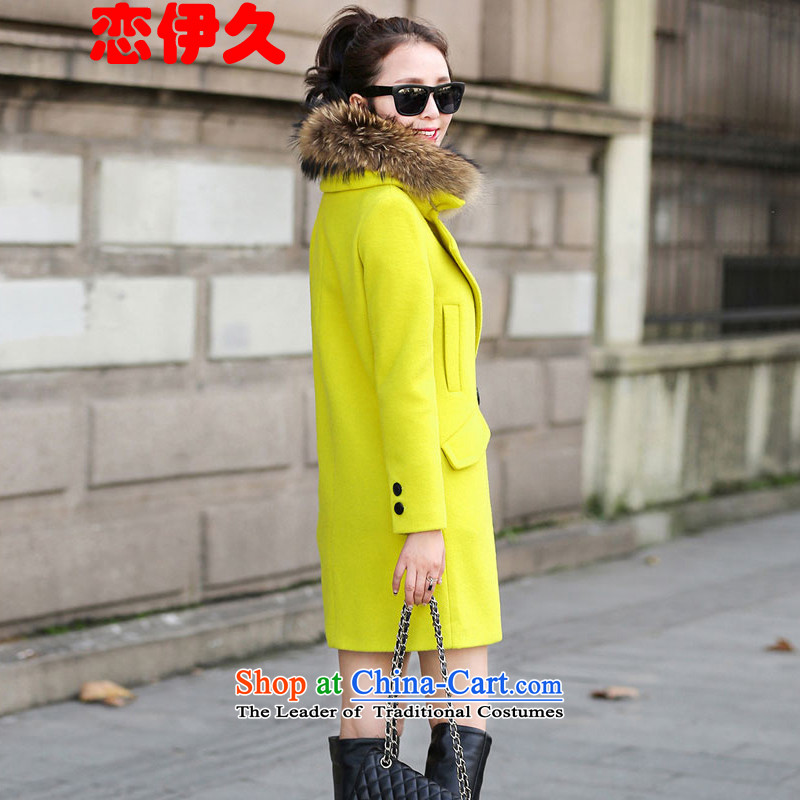 The land of the long winter 2015 new coats female Gross Gross?? jacket female grass green (No), L, land for gross el long shopping on the Internet has been pressed.