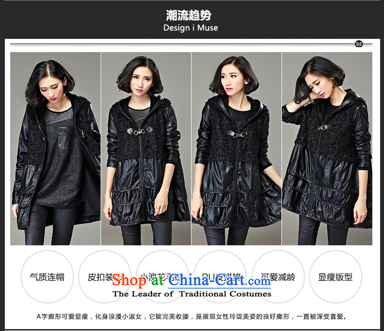 The Eternal Soo-To increase the number of female jackets for winter 2015 new product expertise mm thick, Hin thin sister of Western liberal in long long-sleeved jacket for autumn and winter by Ms. 4XL Photo Black, prices, brand platters! The elections are supplied in the national character of distribution, so action, buy now enjoy more preferential! As soon as possible.