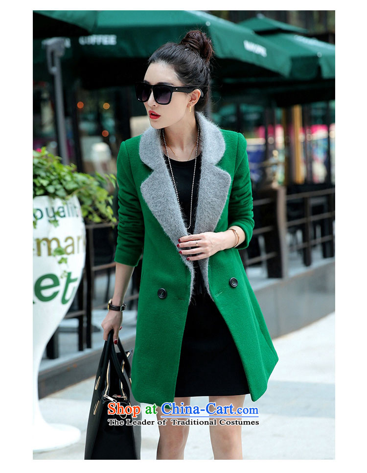 Van Gogh poem shield 2015 autumn and winter coats? female Korean gross larger in Sau San long thin hair? coats video Sleek and versatile RED M picture, prices, brand platters! The elections are supplied in the national character of distribution, so action, buy now enjoy more preferential! As soon as possible.