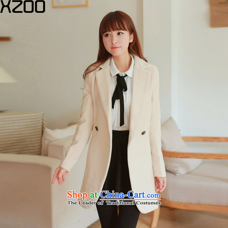 Gross coats women XZOO2015? winter new women in Korean long_? sub-jacket female short-M