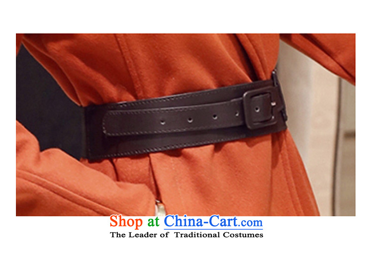 In the long coats)? thick wool a stylish coat Tangerine Orange S picture, prices, brand platters! The elections are supplied in the national character of distribution, so action, buy now enjoy more preferential! As soon as possible.