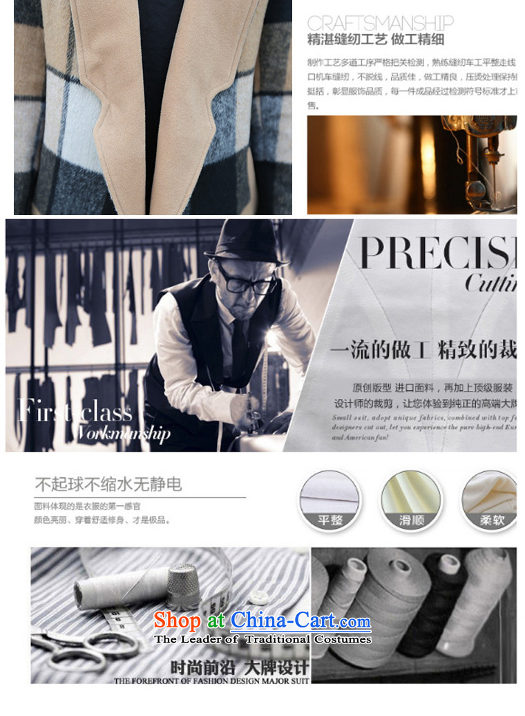 Mrs medium to long term friendship gross? 2015 autumn and winter coats of Korean version of the new trendy Sau San latticed gross? female gray XXL pictures jacket, prices, brand platters! The elections are supplied in the national character of distribution, so action, buy now enjoy more preferential! As soon as possible.
