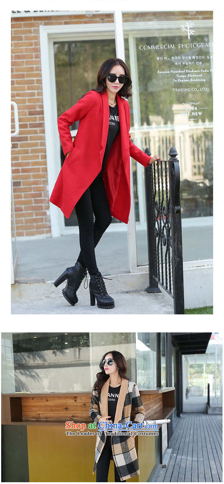 Mrs medium to long term friendship gross? 2015 autumn and winter coats of Korean version of the new trendy Sau San latticed gross? female gray XXL pictures jacket, prices, brand platters! The elections are supplied in the national character of distribution, so action, buy now enjoy more preferential! As soon as possible.