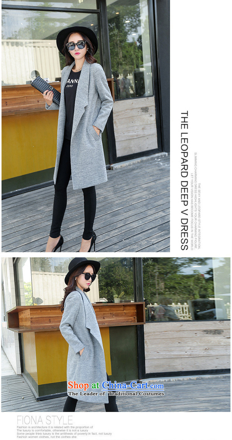 Mrs medium to long term friendship gross? 2015 autumn and winter coats of Korean version of the new trendy Sau San latticed gross? female gray XXL pictures jacket, prices, brand platters! The elections are supplied in the national character of distribution, so action, buy now enjoy more preferential! As soon as possible.
