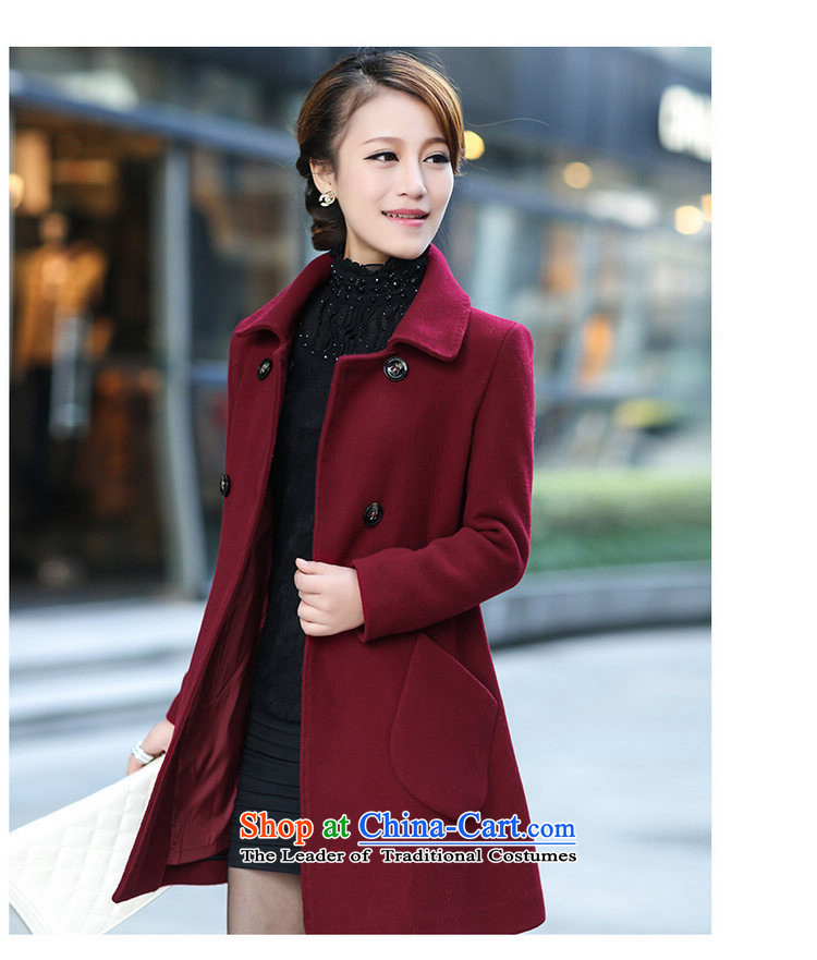 Ding Yuen 2015 Fall/Winter Collections Korean version of thin hair? large female coats gross wz01 Ms. jacket? black XXL picture, prices, brand platters! The elections are supplied in the national character of distribution, so action, buy now enjoy more preferential! As soon as possible.