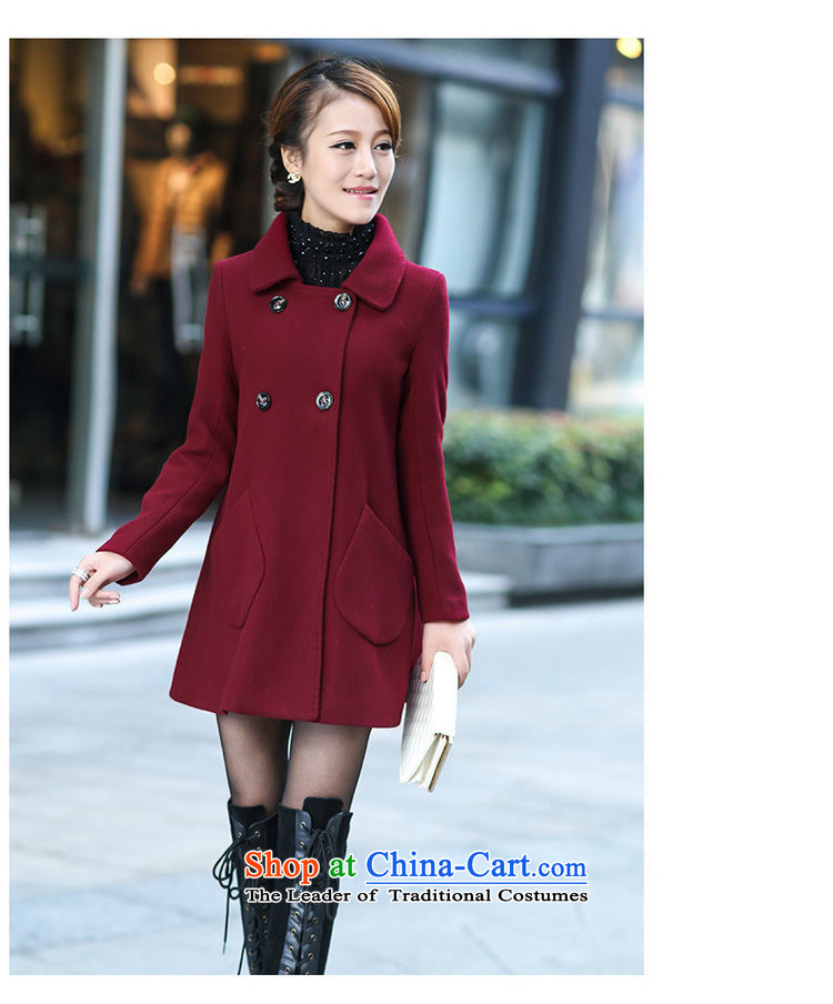 Ding Yuen 2015 Fall/Winter Collections Korean version of thin hair? large female coats gross wz01 Ms. jacket? black XXL picture, prices, brand platters! The elections are supplied in the national character of distribution, so action, buy now enjoy more preferential! As soon as possible.