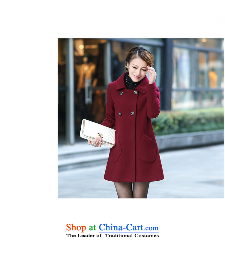 Ding Yuen 2015 Fall/Winter Collections Korean version of thin hair? large female coats gross wz01 Ms. jacket? black XXL picture, prices, brand platters! The elections are supplied in the national character of distribution, so action, buy now enjoy more preferential! As soon as possible.