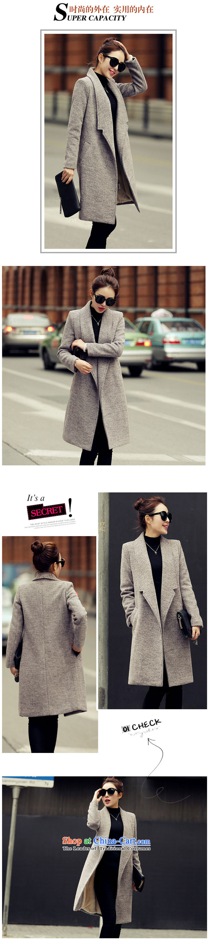 The talks choya 2015 autumn and winter new Korean Sau San plus extra thick hair? coats, lint-free, long hair? female gray jacket , prices, picture M brand platters! The elections are supplied in the national character of distribution, so action, buy now enjoy more preferential! As soon as possible.