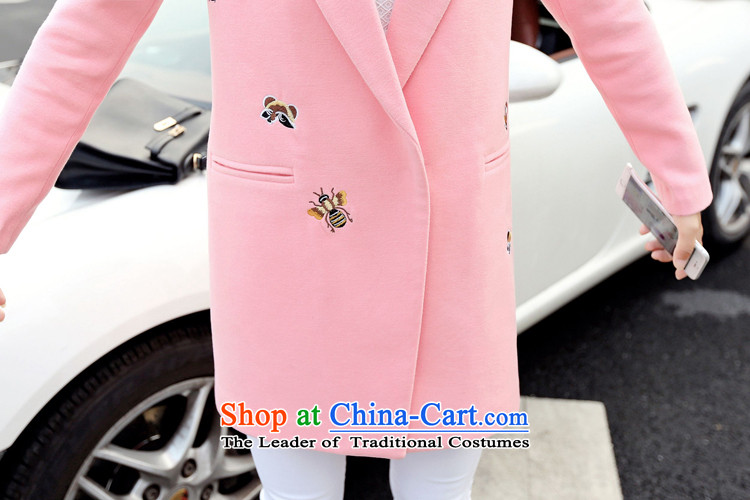 Vera wind 2015 autumn and winter new women won a deduction of Sau San edition loose larger gross girls jacket? long hair? windbreaker female pink L picture, prices, brand platters! The elections are supplied in the national character of distribution, so action, buy now enjoy more preferential! As soon as possible.