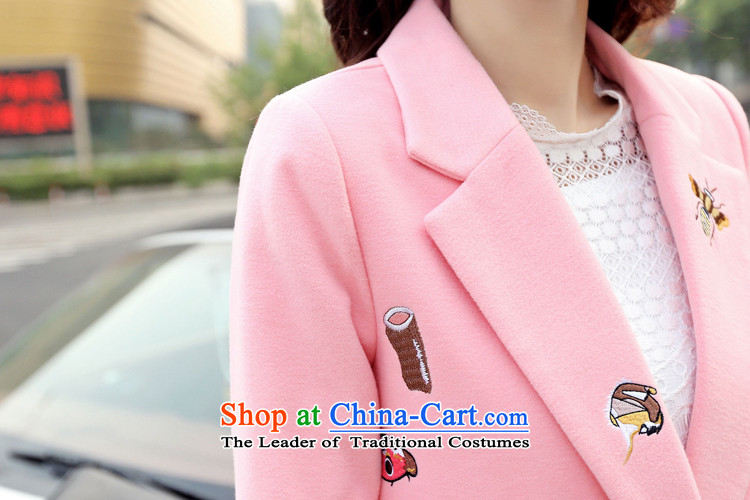 Vera wind 2015 autumn and winter new women won a deduction of Sau San edition loose larger gross girls jacket? long hair? windbreaker female pink L picture, prices, brand platters! The elections are supplied in the national character of distribution, so action, buy now enjoy more preferential! As soon as possible.