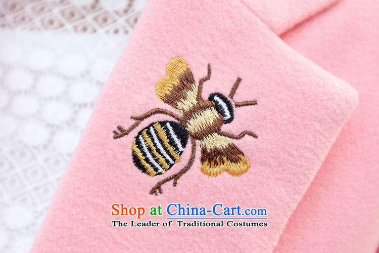 Vera wind 2015 autumn and winter new women won a deduction of Sau San edition loose larger gross girls jacket? long hair? windbreaker female pink L picture, prices, brand platters! The elections are supplied in the national character of distribution, so action, buy now enjoy more preferential! As soon as possible.