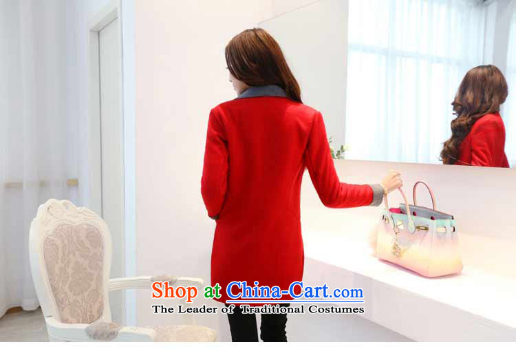 Princess Elizabeth 2015 Autumn Lin new for women Korean jacket fall? gross Sau San large a wool coat female M16951 GREEN XL Photo, prices, brand platters! The elections are supplied in the national character of distribution, so action, buy now enjoy more preferential! As soon as possible.