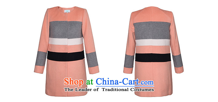 Chaplain who winter clothing new women's stylish round-neck collar knocked color stitching wild leisure warm wool gross jacket, gray and green 170/92A/XL? Picture, prices, brand platters! The elections are supplied in the national character of distribution, so action, buy now enjoy more preferential! As soon as possible.