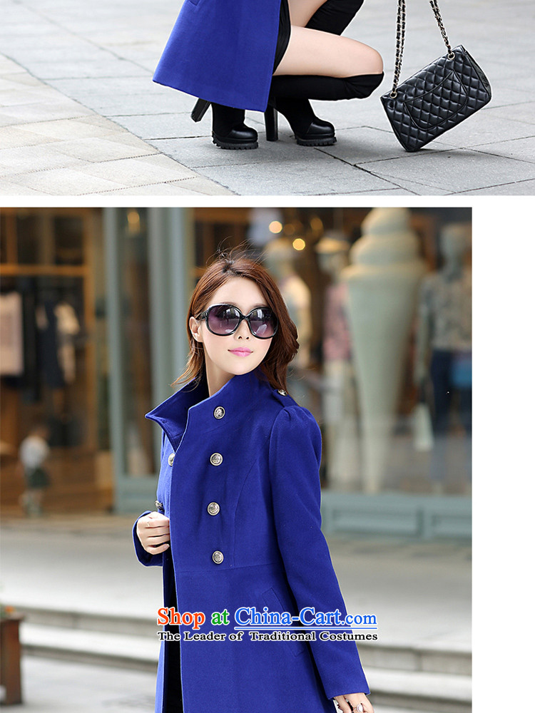 Contee Ah 2015 autumn and winter new Korean Women's jacket coat? In long long-sleeved coats female 7017# gross? wine red L picture, prices, brand platters! The elections are supplied in the national character of distribution, so action, buy now enjoy more preferential! As soon as possible.