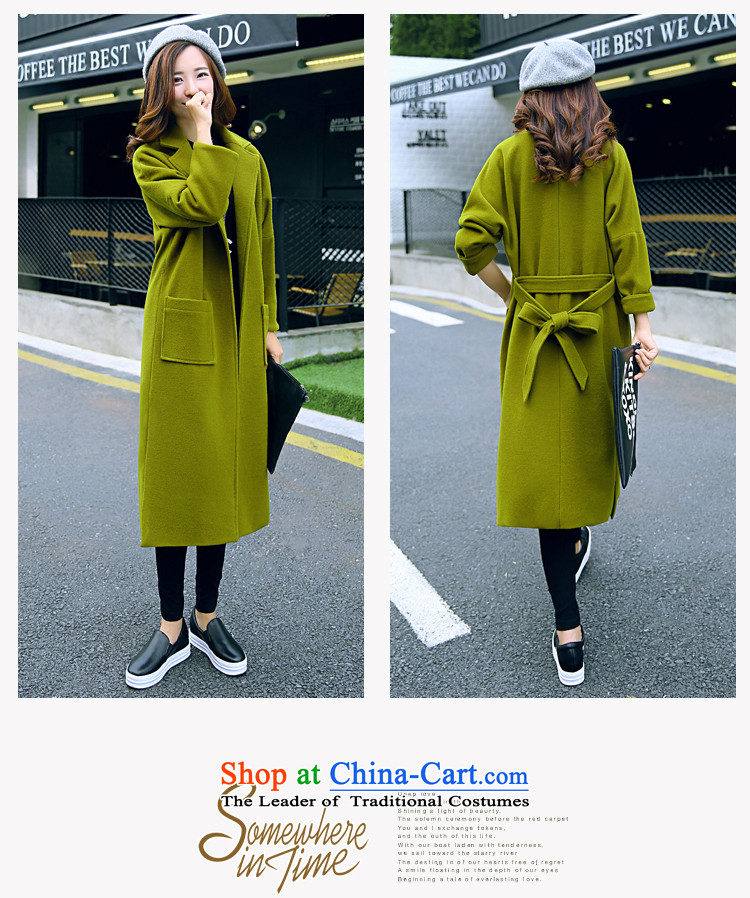 In accordance with the gross Ji-mi days? 2015 new female jacket autumn long, temperament a wool coat Korean women? coats thick coat A963 Orange Red M picture, prices, brand platters! The elections are supplied in the national character of distribution, so action, buy now enjoy more preferential! As soon as possible.