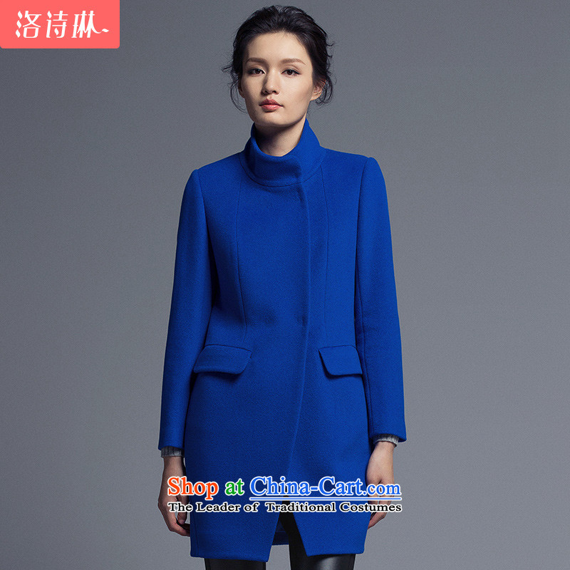 The poem Lin 2015 LUXLEAD winter clothing new products collar double-small O-video thin, long gross coats , royal blue?, Ms Elsie Leung Kwan (LUXLEAD) , , , shopping on the Internet