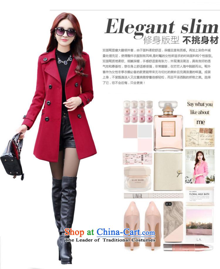 The suspension of 2015 Winter Yuen new Korean female coats of Sau San Mao? graphics in the thin long hair? 5896 English thoroughbred L photo jacket, prices, brand platters! The elections are supplied in the national character of distribution, so action, buy now enjoy more preferential! As soon as possible.