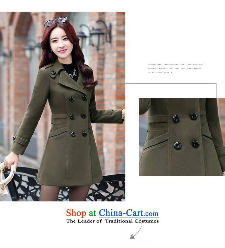 The suspension of 2015 Winter Yuen new Korean female coats of Sau San Mao? graphics in the thin long hair? 5896 English thoroughbred L photo jacket, prices, brand platters! The elections are supplied in the national character of distribution, so action, buy now enjoy more preferential! As soon as possible.