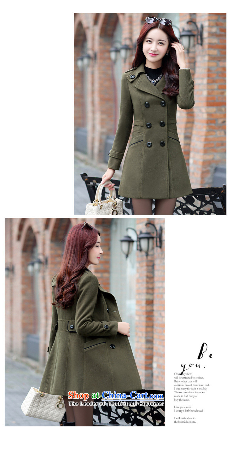 The suspension of 2015 Winter Yuen new Korean female coats of Sau San Mao? graphics in the thin long hair? 5896 English thoroughbred L photo jacket, prices, brand platters! The elections are supplied in the national character of distribution, so action, buy now enjoy more preferential! As soon as possible.