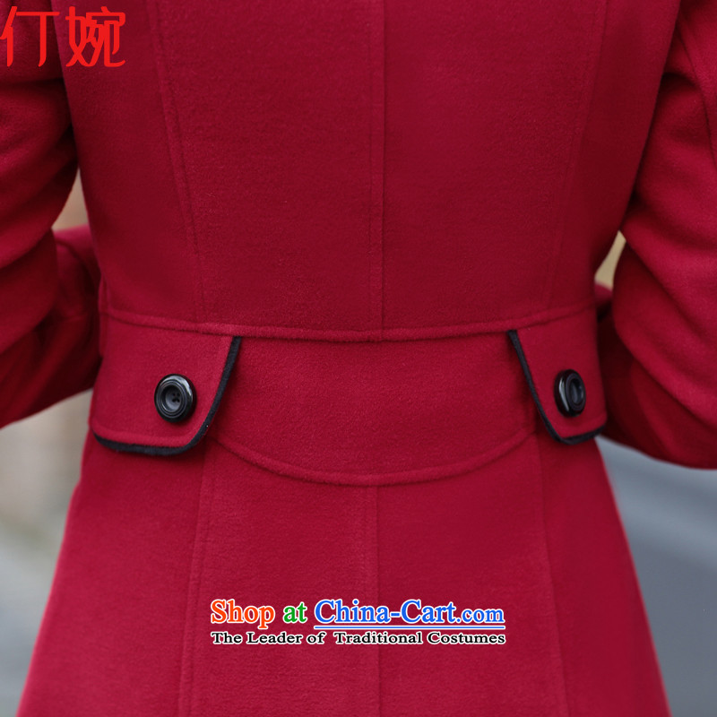 The suspension of 2015 Winter Yuen new Korean female coats of Sau San Mao? graphics in the thin long hair? 5896 English thoroughbred , L, lose the jacket Yuen (wan) , , , ding shopping on the Internet