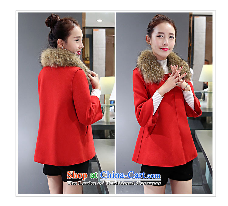 El ink Joseph 2015 new women's gross girls jacket? long hair? coats female Sau San big red S picture, prices, brand platters! The elections are supplied in the national character of distribution, so action, buy now enjoy more preferential! As soon as possible.