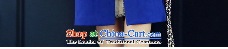 Dili Sophie (DIROU) straight hair? 2015 autumn and winter coats new wool a wool coat-large relaxd the auricle DD625 sapphire blue XXL picture, prices, brand platters! The elections are supplied in the national character of distribution, so action, buy now enjoy more preferential! As soon as possible.