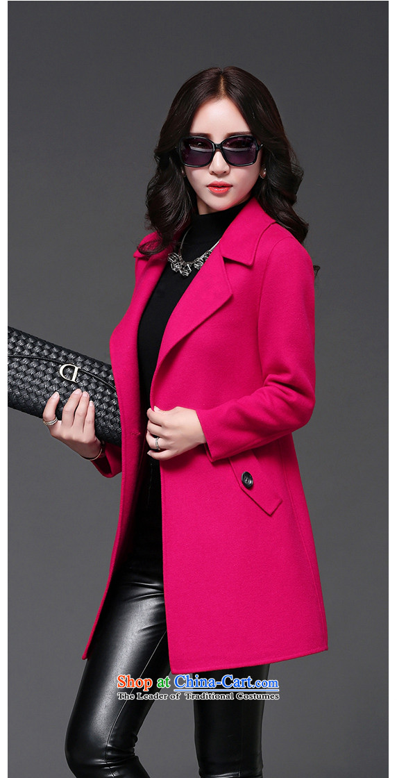 Arthur magic yi 2015 Fall/Winter Collections new graphics thin hair? female Korean coats temperament in Sau San long hair a girl in the red jacket XXL picture, prices, brand platters! The elections are supplied in the national character of distribution, so action, buy now enjoy more preferential! As soon as possible.