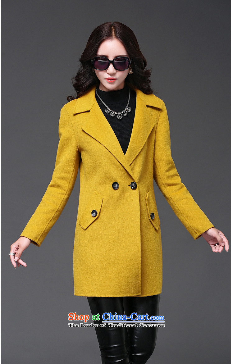 Arthur magic yi 2015 Fall/Winter Collections new graphics thin hair? female Korean coats temperament in Sau San long hair a girl in the red jacket XXL picture, prices, brand platters! The elections are supplied in the national character of distribution, so action, buy now enjoy more preferential! As soon as possible.