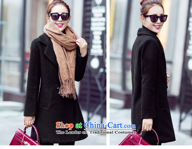 Diffuse and gross sum? 2015 autumn and winter coats women for women new stylish Korean video thin hair so Sau San jacket in female long)? sub-orange M picture, prices, brand platters! The elections are supplied in the national character of distribution, so action, buy now enjoy more preferential! As soon as possible.