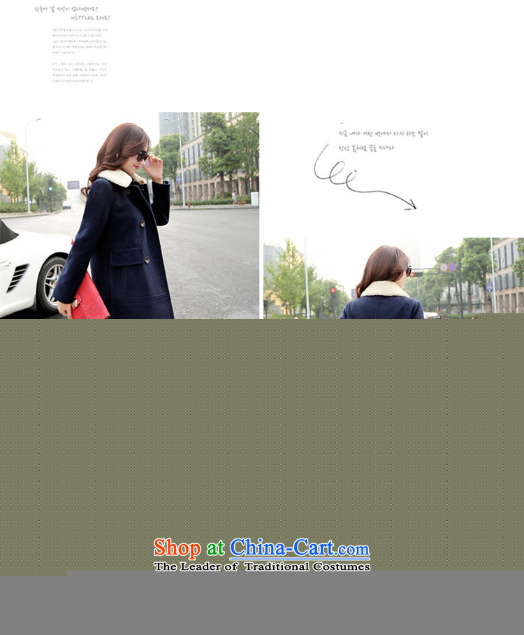 Vera wind 2015 autumn and winter new Korean trendy code women lapel a wool coat in the long hair of Sau San? jacket female green XXL picture, prices, brand platters! The elections are supplied in the national character of distribution, so action, buy now enjoy more preferential! As soon as possible.