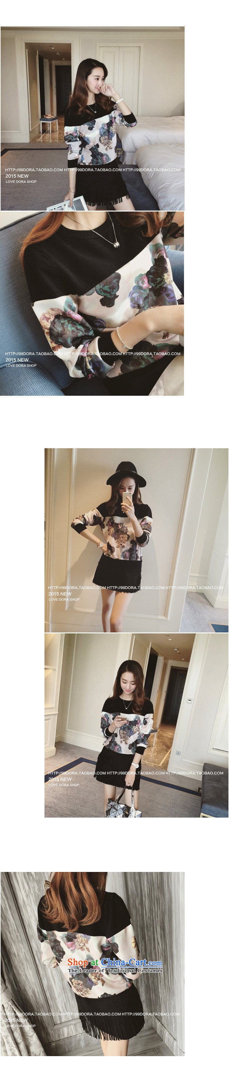 Take 2015 Autumn load chipset poetry new to increase women's thick mm sweater long-sleeved T-shirt, forming the Netherlands thick clothes Y037 sister large black XXXXL picture, prices, brand platters! The elections are supplied in the national character of distribution, so action, buy now enjoy more preferential! As soon as possible.