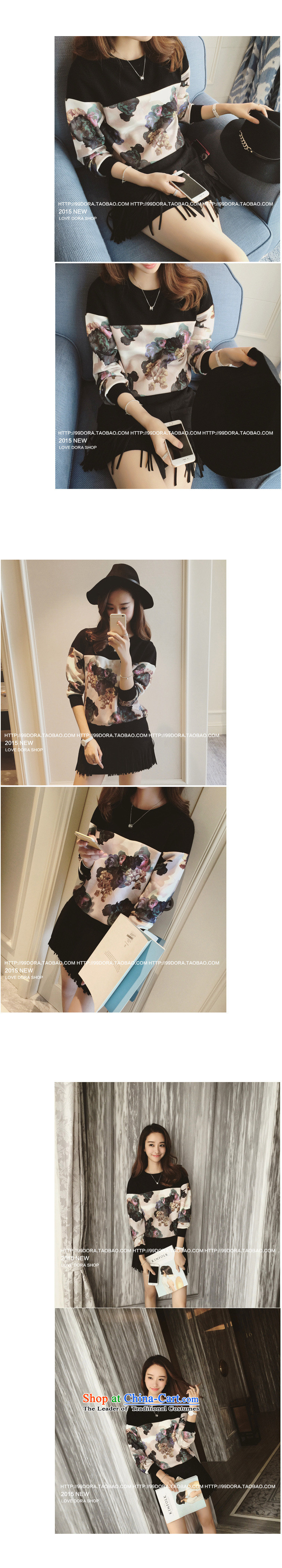 Take 2015 Autumn load chipset poetry new to increase women's thick mm sweater long-sleeved T-shirt, forming the Netherlands thick clothes Y037 sister large black XXXXL picture, prices, brand platters! The elections are supplied in the national character of distribution, so action, buy now enjoy more preferential! As soon as possible.