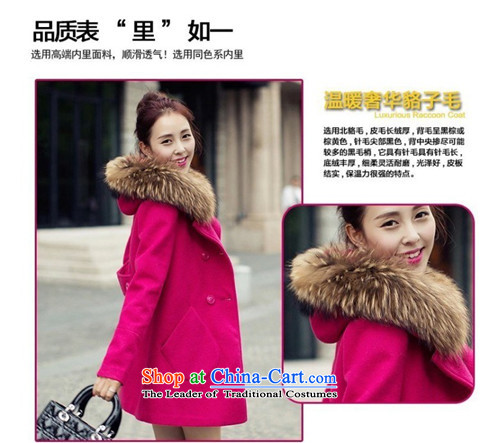 The US's  2015 autumn and winter new Korean fashion Sau San? What gross coats wool coat female Dark Blue M picture, prices, brand platters! The elections are supplied in the national character of distribution, so action, buy now enjoy more preferential! As soon as possible.