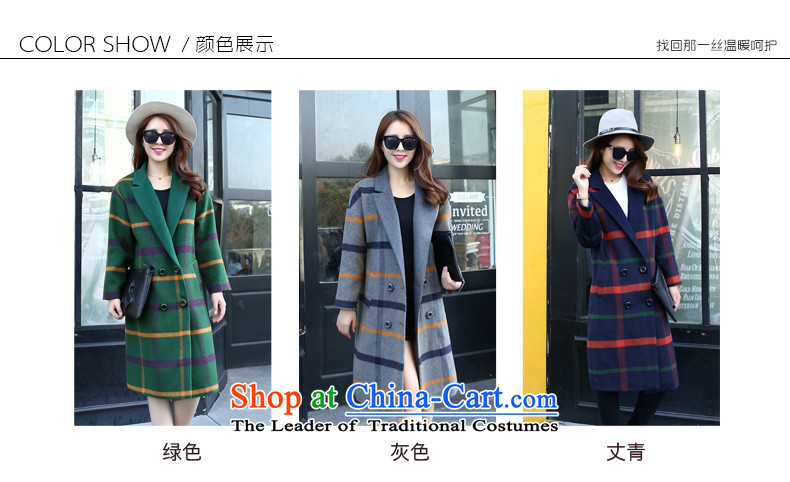 2015 Autumn and winter ASENTU new Korean women's gross girls jacket? long children God Van? coats navy M picture, prices, brand platters! The elections are supplied in the national character of distribution, so action, buy now enjoy more preferential! As soon as possible.