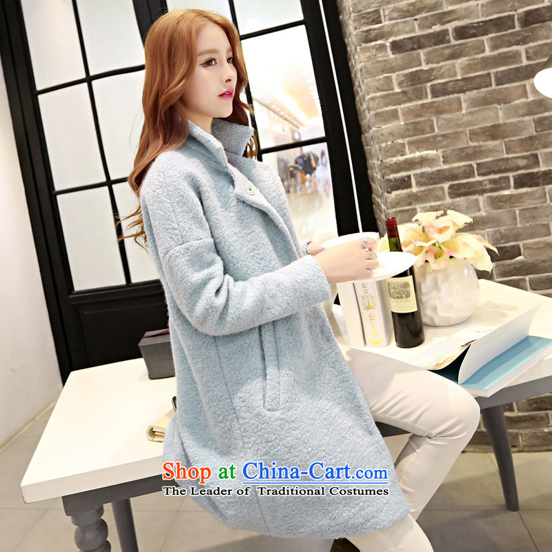 Hundreds of a jacket women bathing in the 2015 Fall/Winter Collections new gross?   in the Korean version of the jacket long a wool coat female white 1 S, hundreds of 1,628 mu (BAIMU) , , , shopping on the Internet