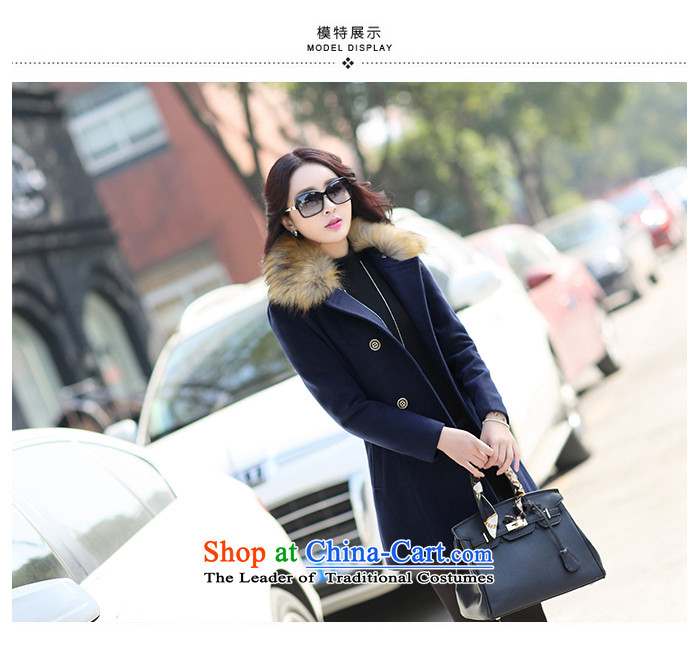 The law was in Dili Qi 2015 autumn and winter new Korean Sau San video thin nagymaros for long thick hair? coats female double-a large mm thick coat female orange 08 with high wool collar XXL picture, prices, brand platters! The elections are supplied in the national character of distribution, so action, buy now enjoy more preferential! As soon as possible.