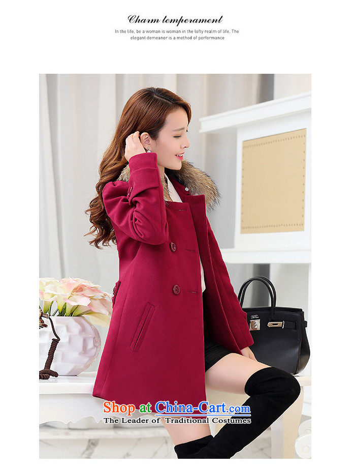 The law was in Dili Qi 2015 autumn and winter new Korean Sau San video thin nagymaros for long thick hair? coats female double-a large mm thick coat female orange 08 with high wool collar XXL picture, prices, brand platters! The elections are supplied in the national character of distribution, so action, buy now enjoy more preferential! As soon as possible.