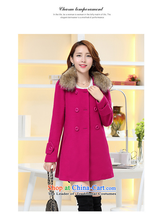 The law was in Dili Qi 2015 autumn and winter new Korean Sau San video thin nagymaros for long thick hair? coats female double-a large mm thick coat female orange 08 with high wool collar XXL picture, prices, brand platters! The elections are supplied in the national character of distribution, so action, buy now enjoy more preferential! As soon as possible.