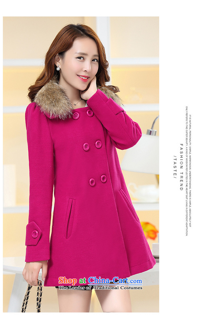 The law was in Dili Qi 2015 autumn and winter new Korean Sau San video thin nagymaros for long thick hair? coats female double-a large mm thick coat female orange 08 with high wool collar XXL picture, prices, brand platters! The elections are supplied in the national character of distribution, so action, buy now enjoy more preferential! As soon as possible.