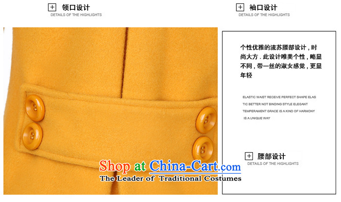 The law was in Dili Qi 2015 autumn and winter new Korean Sau San video thin nagymaros for long thick hair? coats female double-a large mm thick coat female orange 08 with high wool collar XXL picture, prices, brand platters! The elections are supplied in the national character of distribution, so action, buy now enjoy more preferential! As soon as possible.